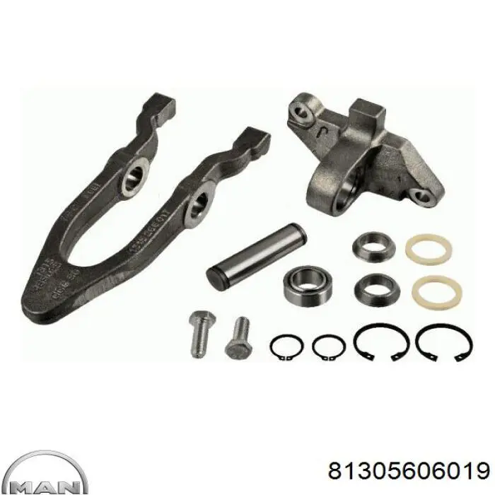 Ремкомплект оси вилки сцепления MAN 81305606019 цена, от 28.47 USD