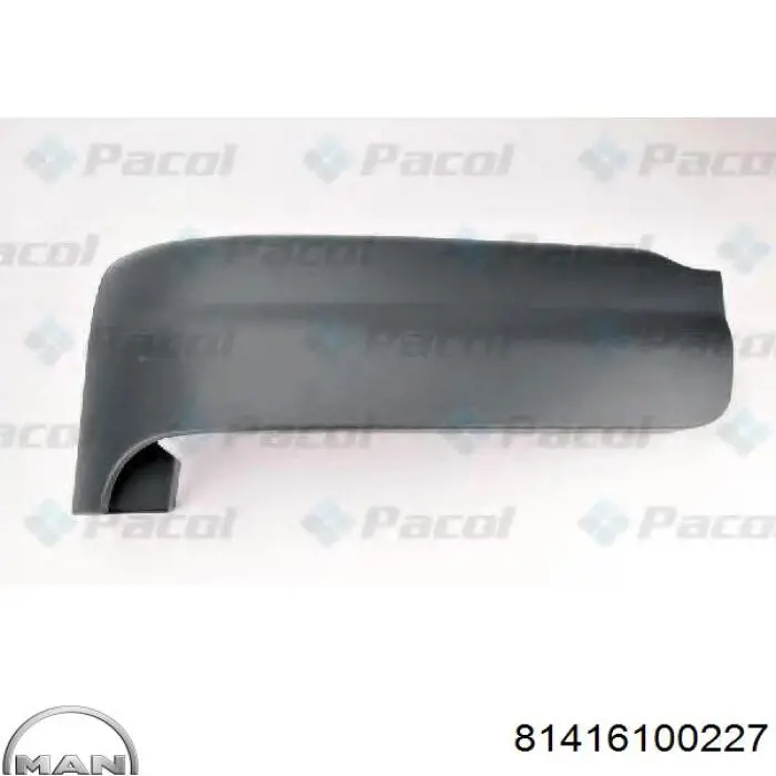 Бампер передний, левая часть Daniparts DPMA055 цена, от 15.83 USD