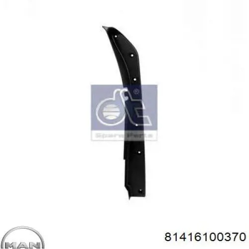 Бампер передний, правая часть MAN 81416100370 цена, от 6.54 USD