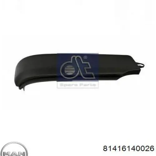 Бампер передний, правая часть 18200196 Sampa Otomotiv‏