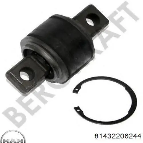 Сайлентблок реактивной тяги задний MAN 81432206244 цена, от 22.28 USD