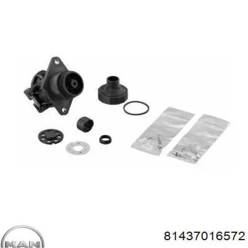 Стойка амортизатора задняя MAN 81437016572 цена, от 149.55 USD