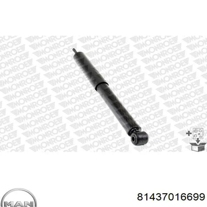 Стойка амортизатора передняя MAN 81437016699 цена, от 102.90 USD