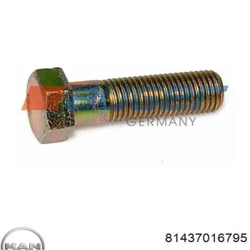 81437016795 MAN Амортизаторы задние