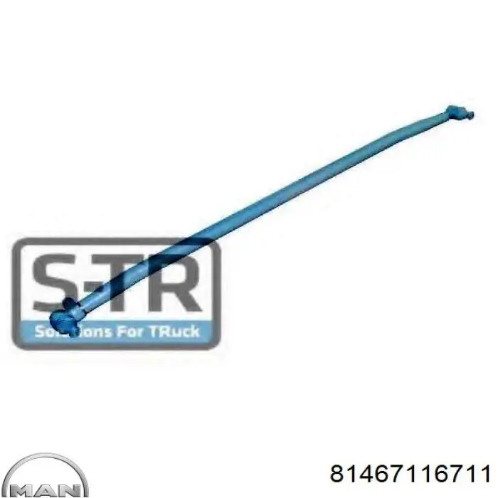 Тяга рулевая в сборе STR STR10211