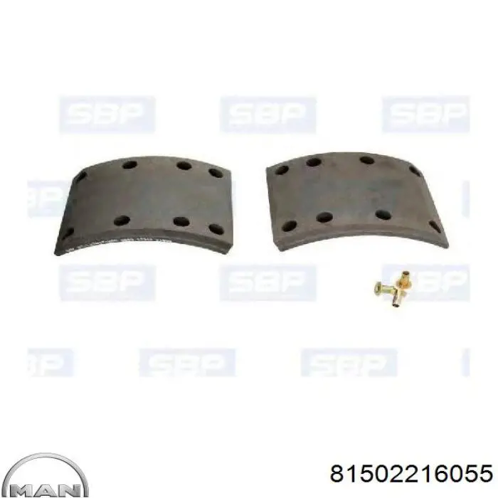 Накладка тормозная передняя (TRUCK) Ferodo K170170F3661 цена, от 54.11 USD