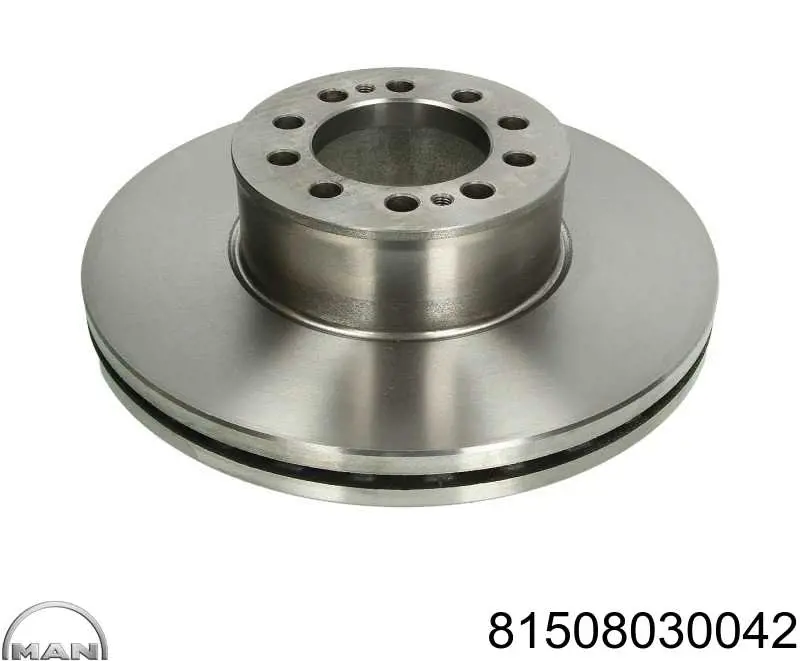 Тормоз дисковый передний MAN 81508030042 цена, от 129.68 USD