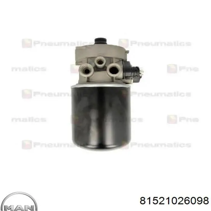 Осушитель воздуха пневматической системы MAN 81521026098 цена, от 123.88 USD