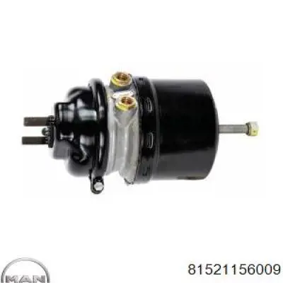 Клапан аварийного растормаживания 81521156009 MAN