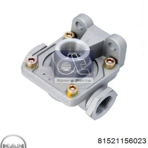 Клапан аварийного растормаживания 81521156023 MAN