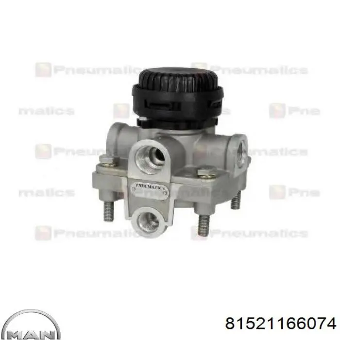Клапан аварийного растормаживания MAN 81521166074 цена, от 37.42 USD