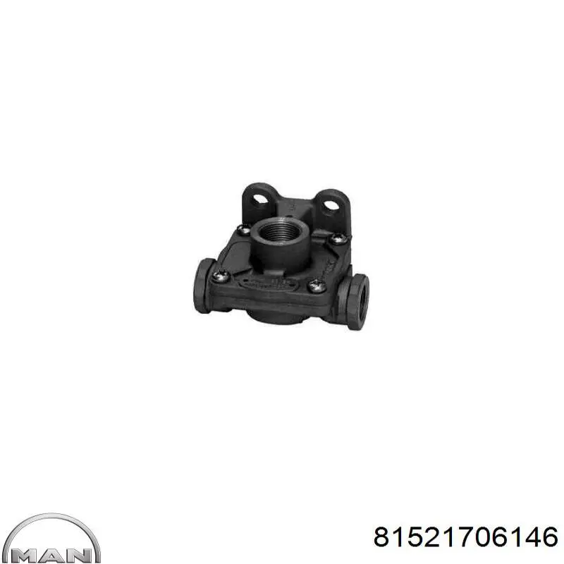 Клапан аварийного растормаживания Wabco 9735000420