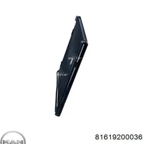 Радиатор кондиционера 81619200036 MAN