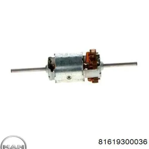 Мотор вентилятора печки (отопителя салона) MAN 81619300036 цена, от 51.90 USD