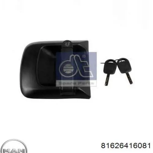 Ручка двери передней наружная левая MAN 81626416081 цена, от 42.33 USD
