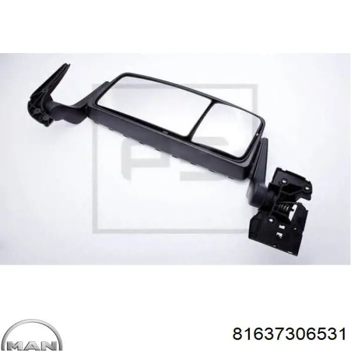 Правое зеркало DPMA012 Daniparts