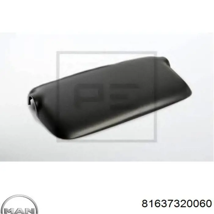 Накладка (крышка) зеркала заднего вида правая 81637320055 MAN