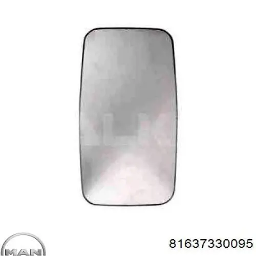 Купить 81637330095 MAN Зеркальный элемент зеркала заднего вида