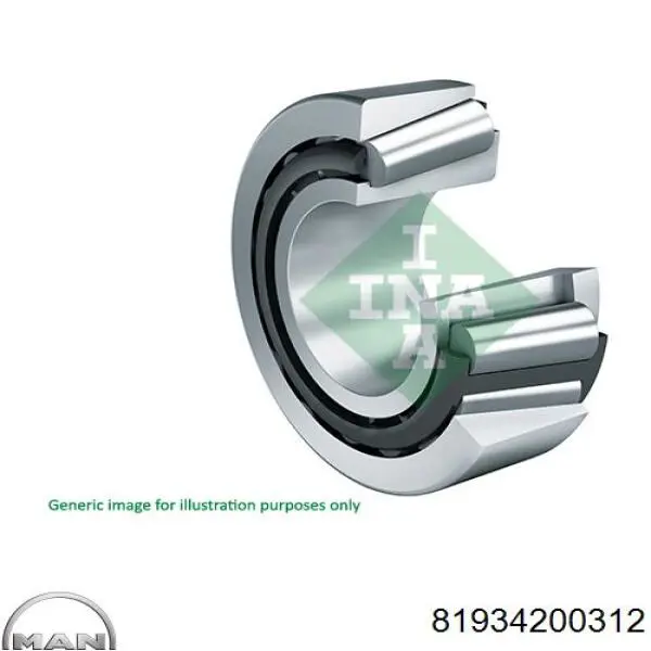 81934200312 MAN Подшипники коробки