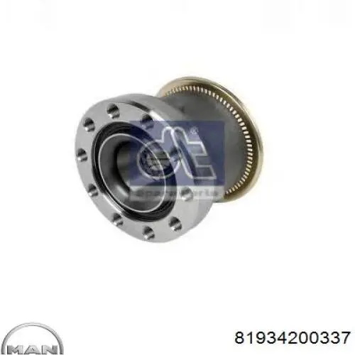 Комплект подшипника ступицы колеса MAN 81934200337 цена, от 225.73 USD