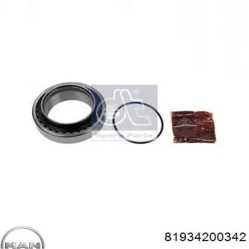 Подшипники задней ступицы MAN 81934200342 цена, от 174.58 USD