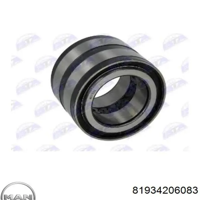Подшипник ступицы передней/задней 81934206083 MAN
