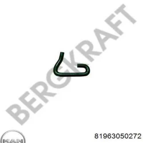81963050272 MAN Шланг радиатора печки
