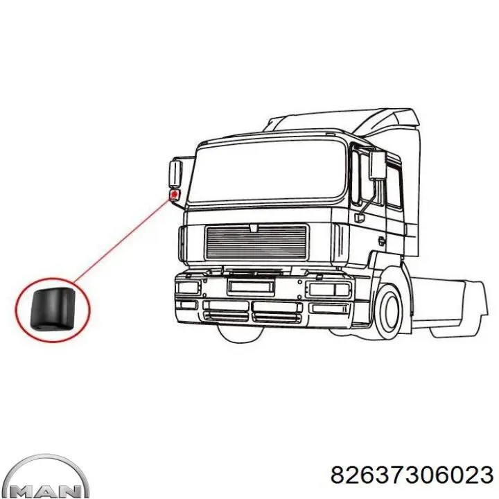 Зеркало заднего вида Tangde ZL0161002HP цена, от 26.11 USD