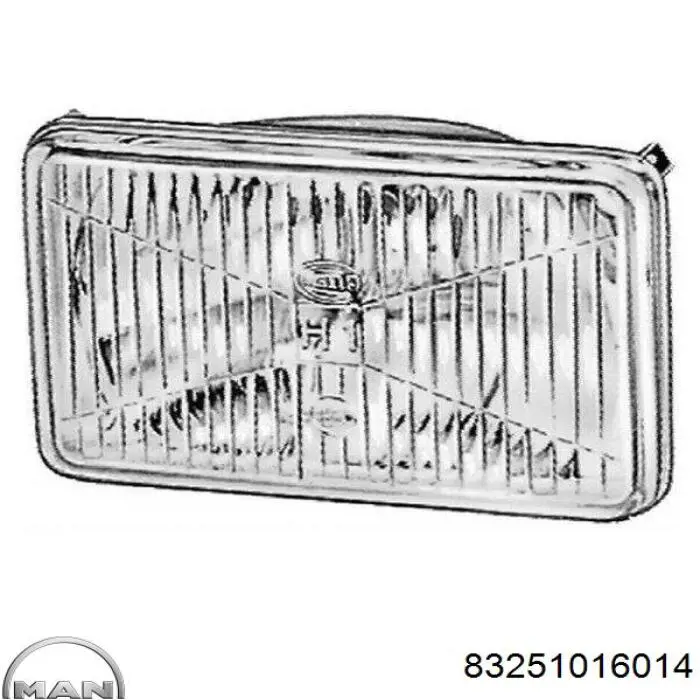 Фара противотуманная левая/правая 83251016014 MAN