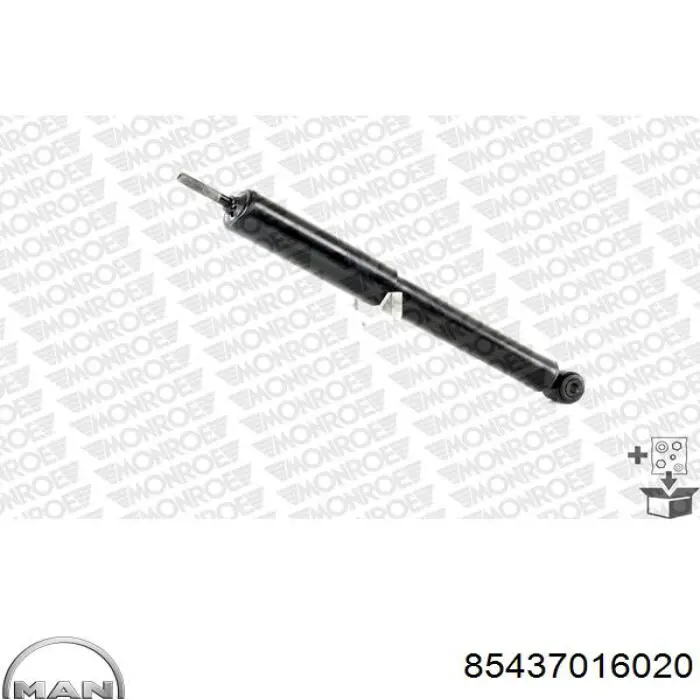 Стойка амортизатора передняя MAN 85437016020 цена, от 109.36 USD