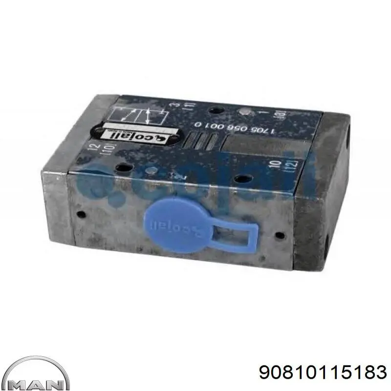 Клапан магистральный регулировки уровня подвески MAN 90810115183 цена, от 42.97 USD