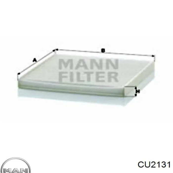 Фильтр салона MAN CU2131