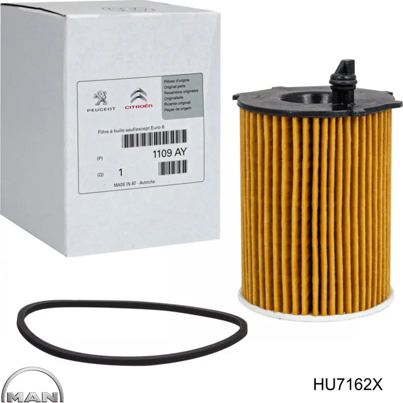 Масляный фильтр HU7162X MAN