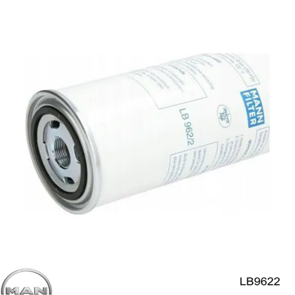 LB9622 MAN Фильтр воздушный компрессора подкачки (амортизаторов)