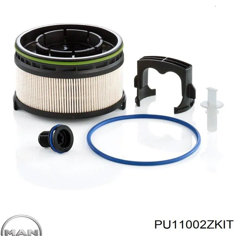 PU11002ZKIT MAN filtro de combustível