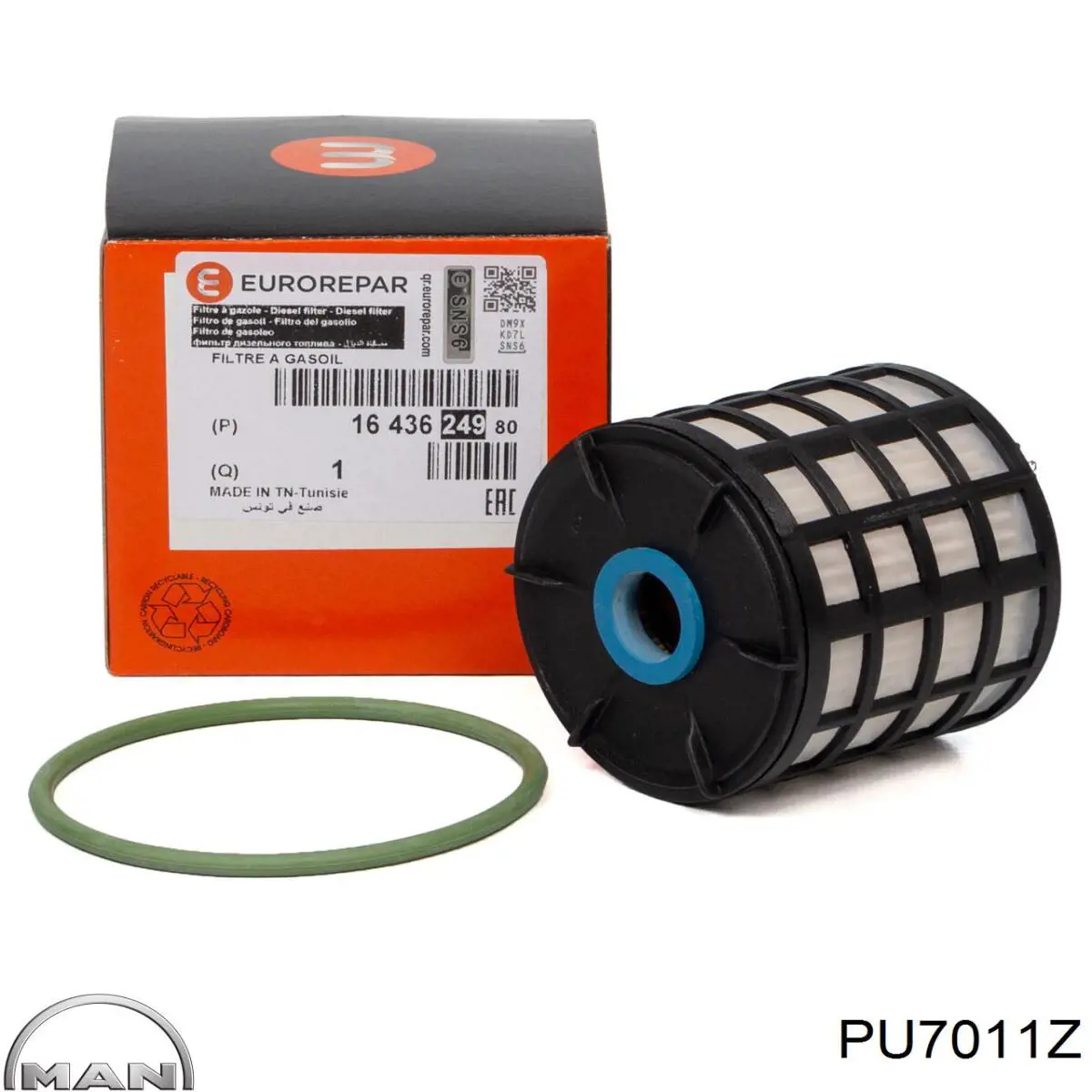 PU7011Z MAN filtro de combustível