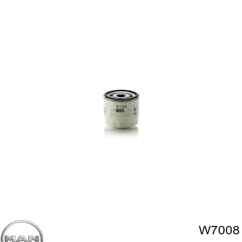 W7008 MAN масляный фильтр