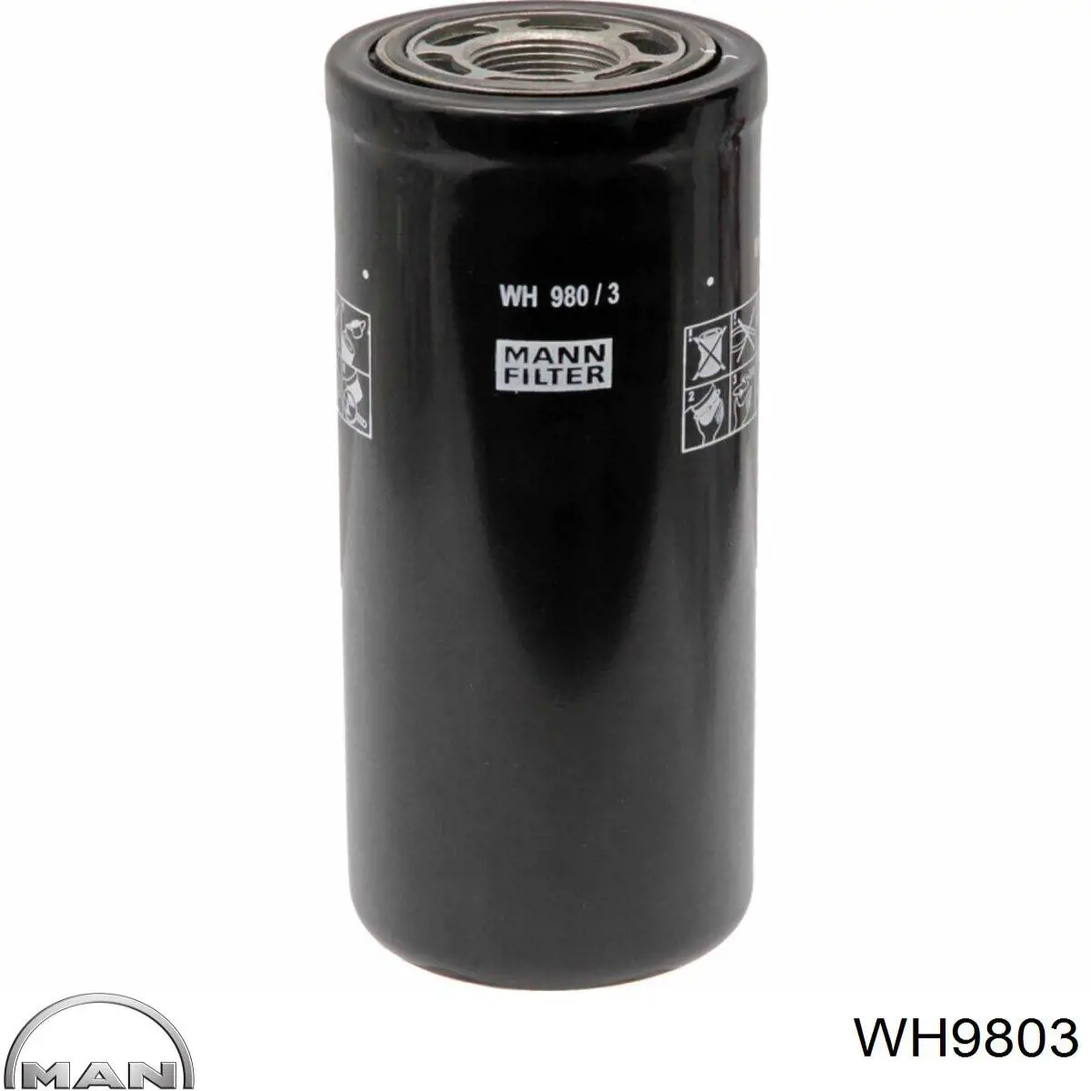 WH9803 MAN фильтр акпп