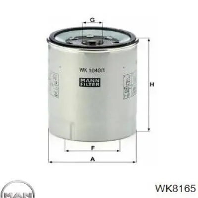 Топливный фильтр H510WK Hengst