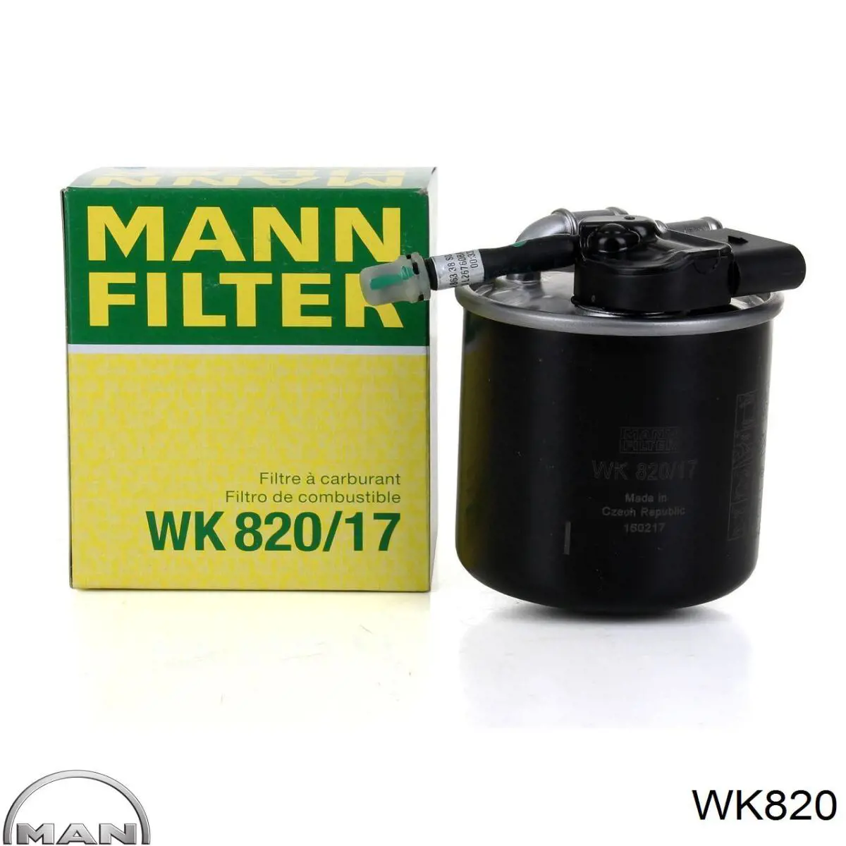 Купить WK820 MAN Фильтр-отстойник топлива грубой очистки