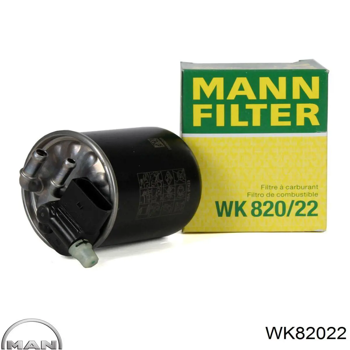 WK82022 MAN filtro de combustível