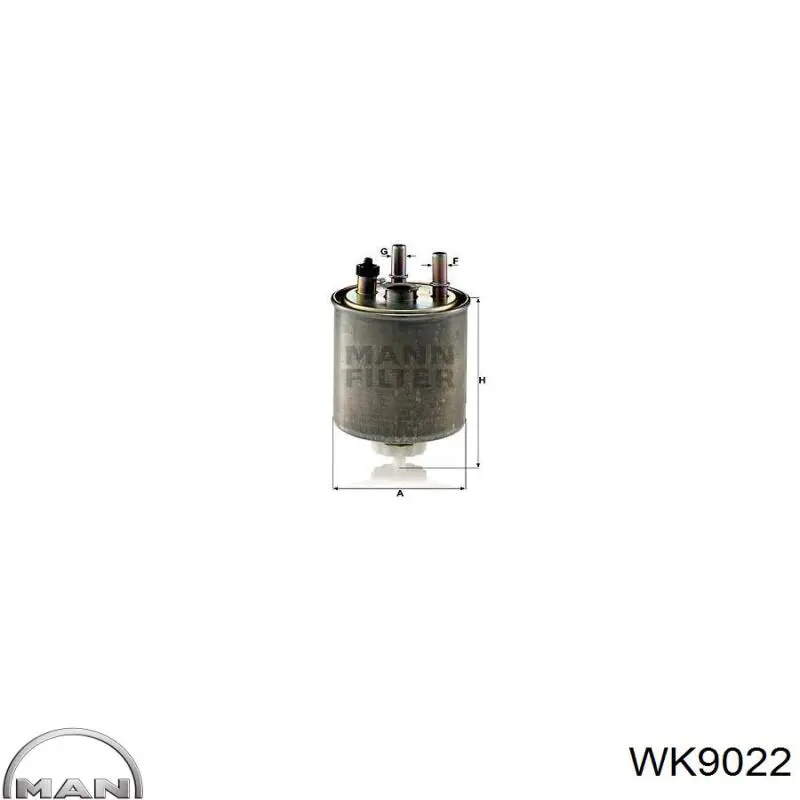 WK9022 MAN топливный фильтр