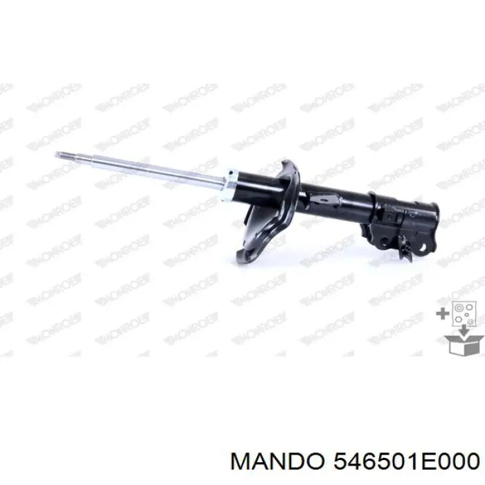 Амортизатор передний левый Mando 546501E000