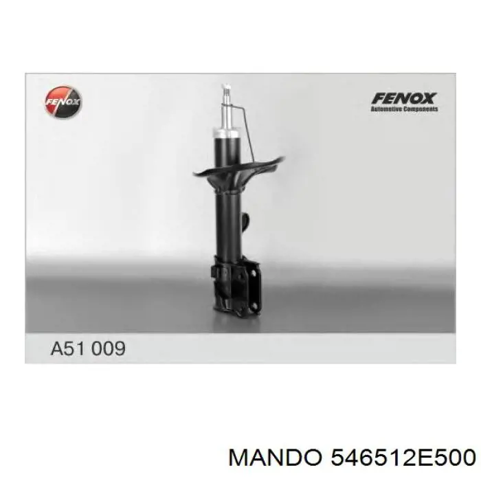 Амортизатор передней подвески левой Mando 546512E500 цена, от 36.56 USD