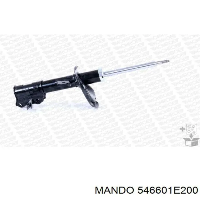 546601E200 Mando амортизатор передний правый