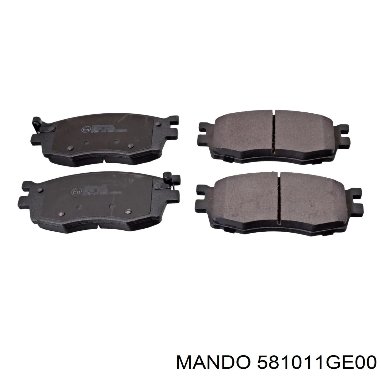 581011GE00 Mando колодки тормозные передние дисковые