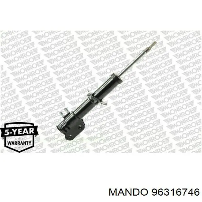 Амортизатор передний правый 96316746 Mando