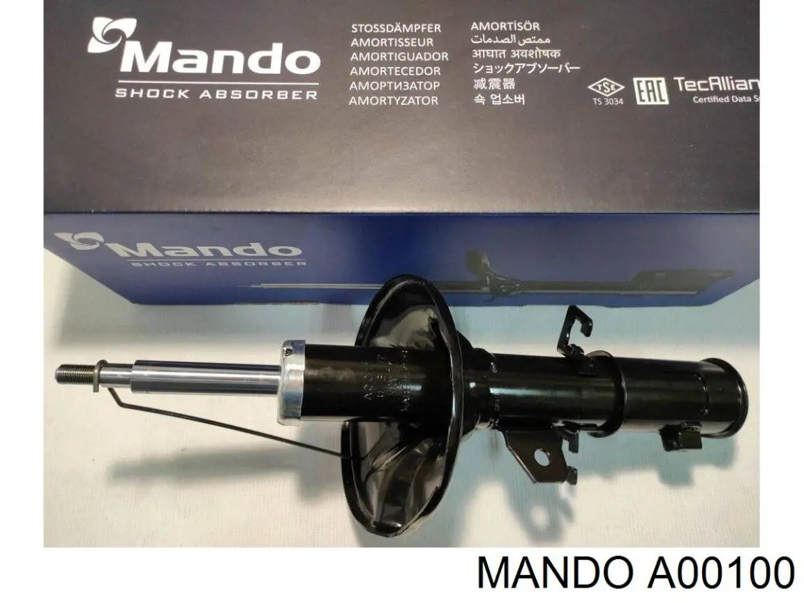 Стойка передняя правая Mando A00100