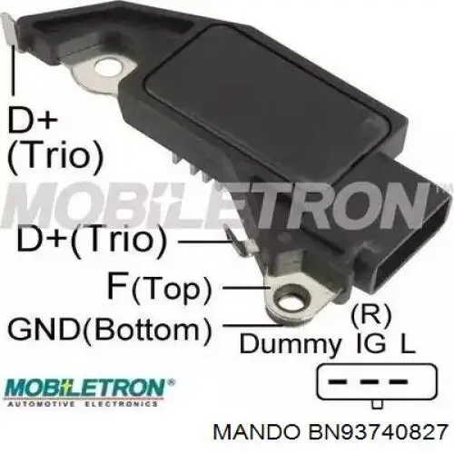 BN93740827 Mando Реле-регулятор напряжения