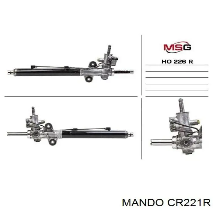 Реечный рулевой механизм MSG CR9008KIT цена, от 44.58 USD